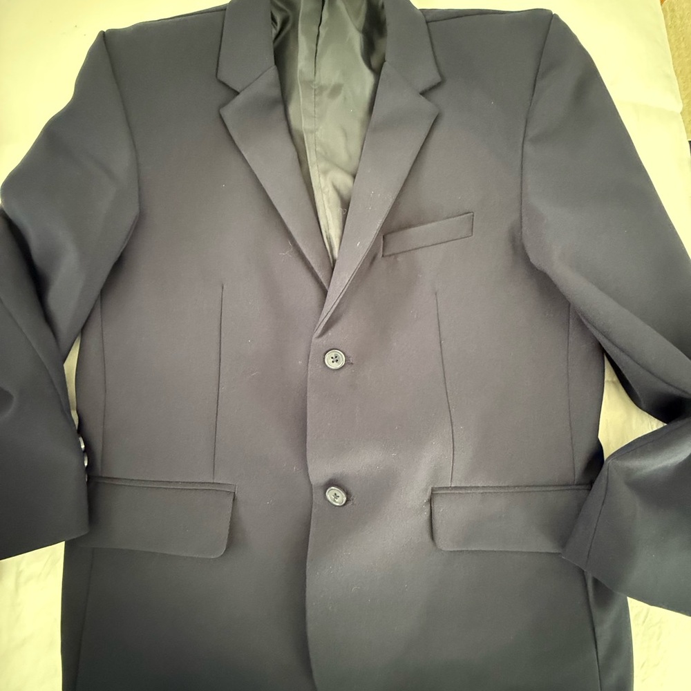 Navy Suit - Youth 12Husky
